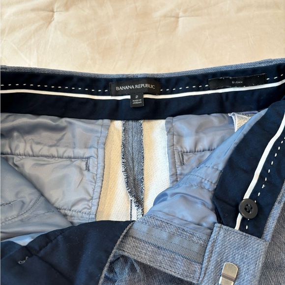 Banana Republic Blue Sloan ankle high pants - Picture 5 of 5